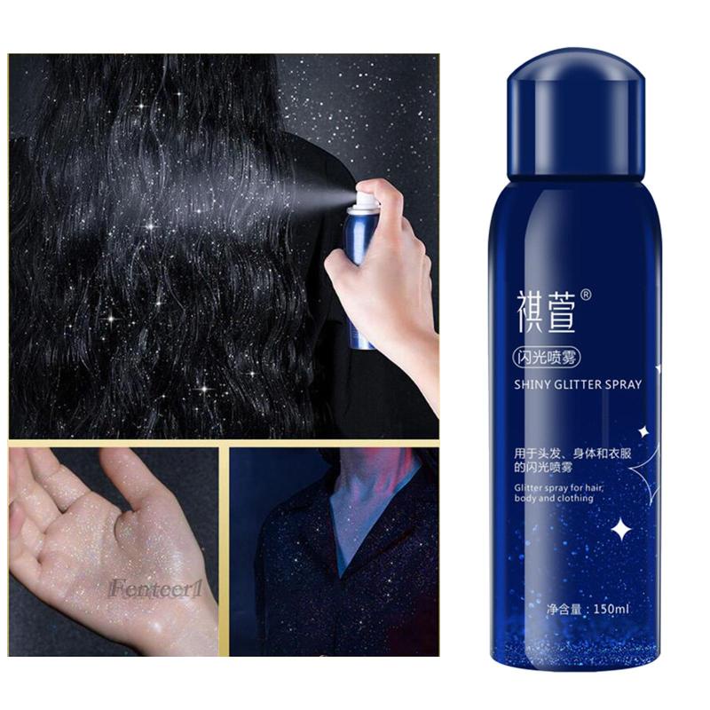 Chai Xịt Kim Tuyến Lấp Lánh Trang Điểm Cơ Thể Dự Tiệc Tối