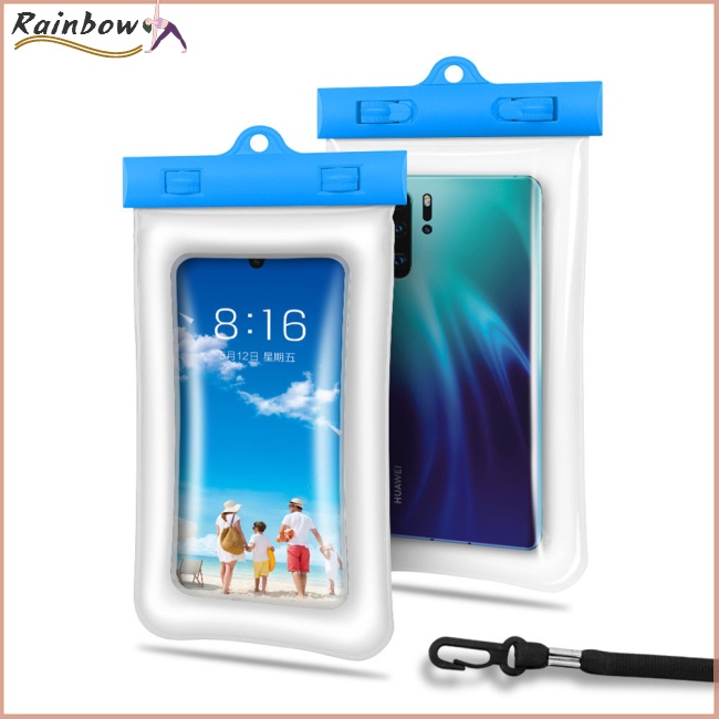 Túi Đựng Điện Thoại Trong Suốt Chống Thấm Nước Kèm Dây Đeo Tiện Dụng Khi Đi Bơi