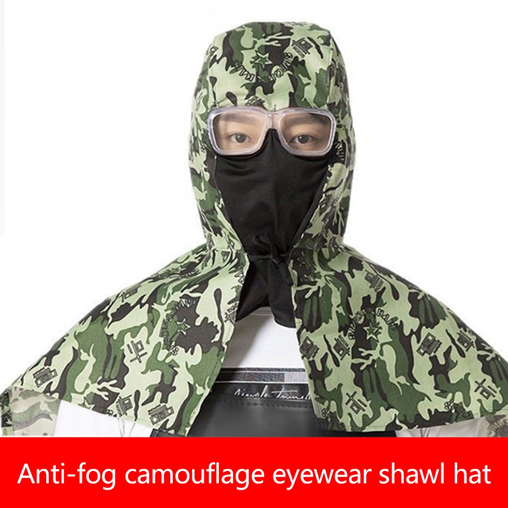 Mũ Hàn Ziqucu Bảo Vệ Chống Cháy Và Sương Mù Cho Nam Và Nữ