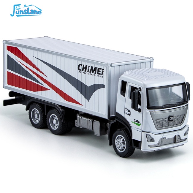 Mô Hình Xe Container Bằng Hợp Kim Có Đèn Và Âm Thanh Tỉ Lệ 1: 32