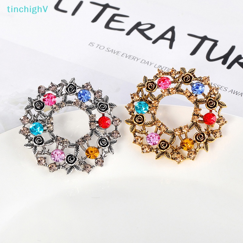 [TinchighV] Ghim Cài Áo Đính Kim Cương Giả Phụ Kiện Đi Tiệc Cưới Cho Nữ [Mới]