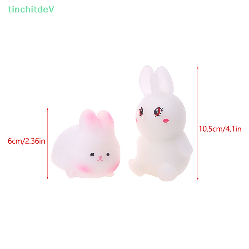 [TinchitdeV] Đồ Chơi Squishy Hình Thỏ Dễ Thương Đổi Màu Giảm Căng Thẳng