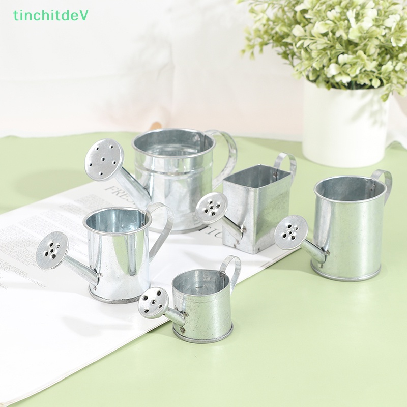 [TinchitdeV] Bình Tưới Nước Nhỏ Xinh Bằng Kim Loại Trang Trí Nhà Búp Bê