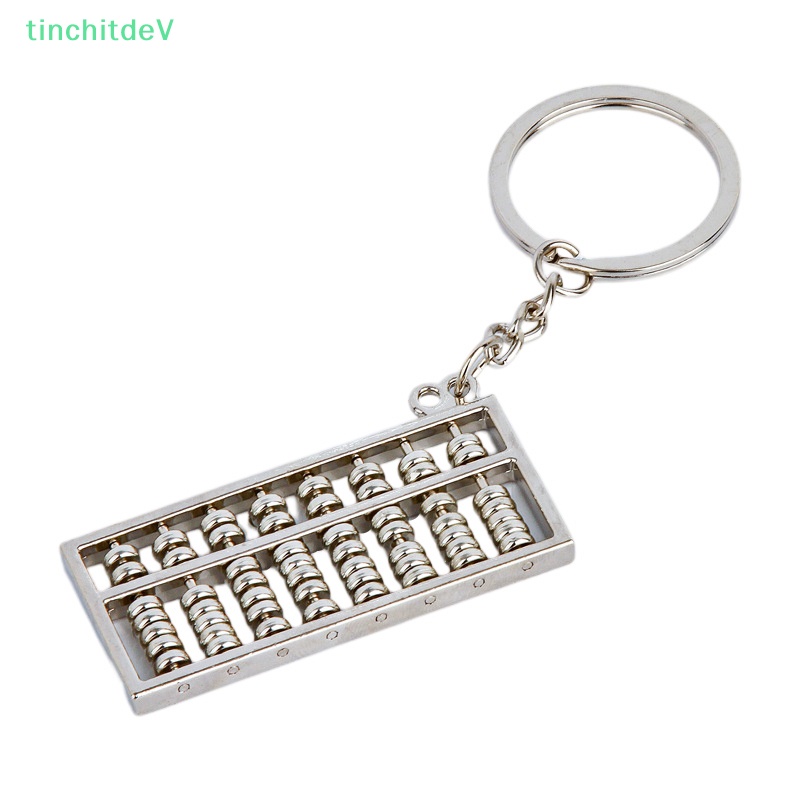 [TinchitdeV] Móc Khóa Hình Bàn Tính 8 Tốc Độ Bằng Hợp Kim