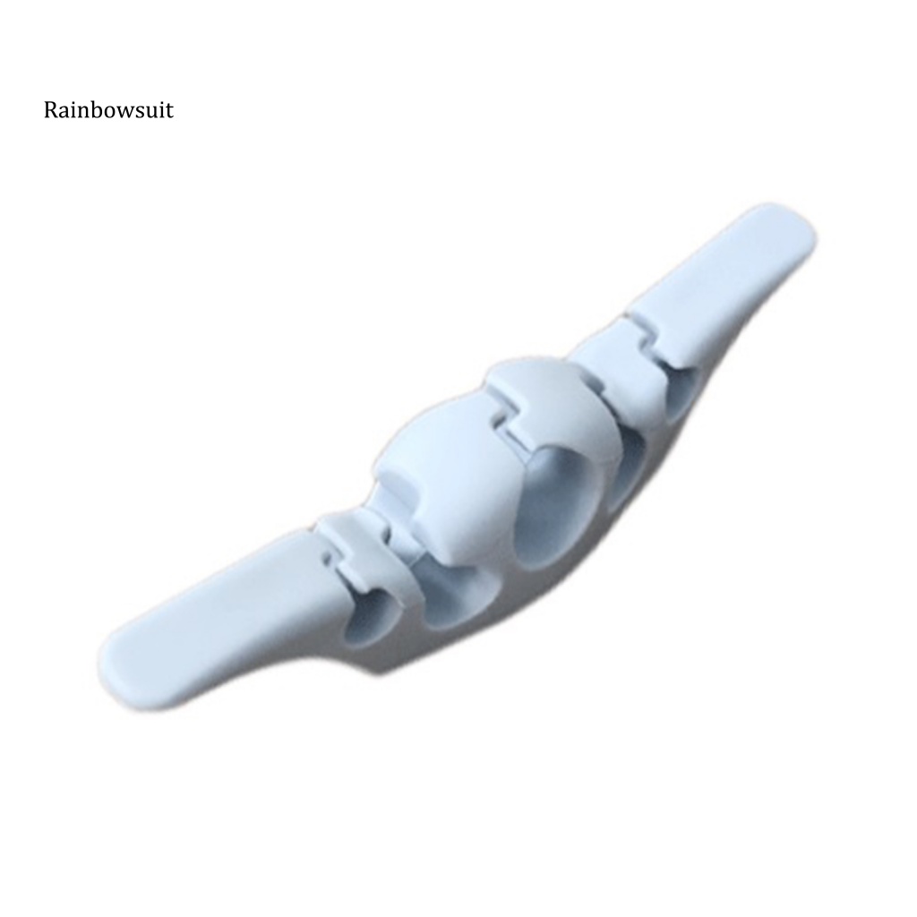 Bộ 10 Kẹp Cố Định Dây Cáp Chống Thấm Nước Tiện Dụng Cho Văn Phòng