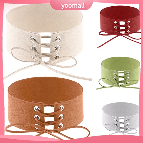 Vòng Choker Da Lộn Giả Thời Trang Cá Tính Cho Nữ