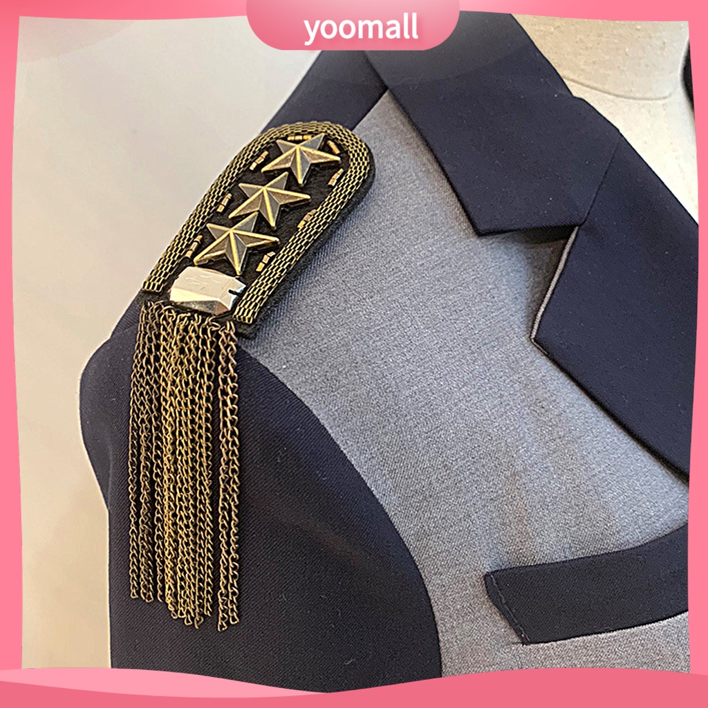 [YM] Bùa Hộ Mệnh Tua Rua Dây Xích Đeo Vai Đa Năng Quyến Rũ Sáng Bóng Trang Trí Biểu Diễn Cho Unisex