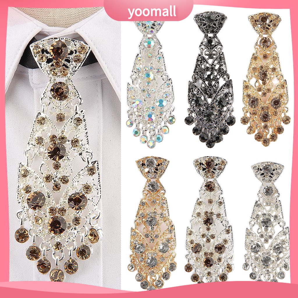 [YM] Vòng Cổ Pha Lê Giả Kim Cương Giả Sang Trọng Trang Trí Đám Cưới / Tiệc Tùng