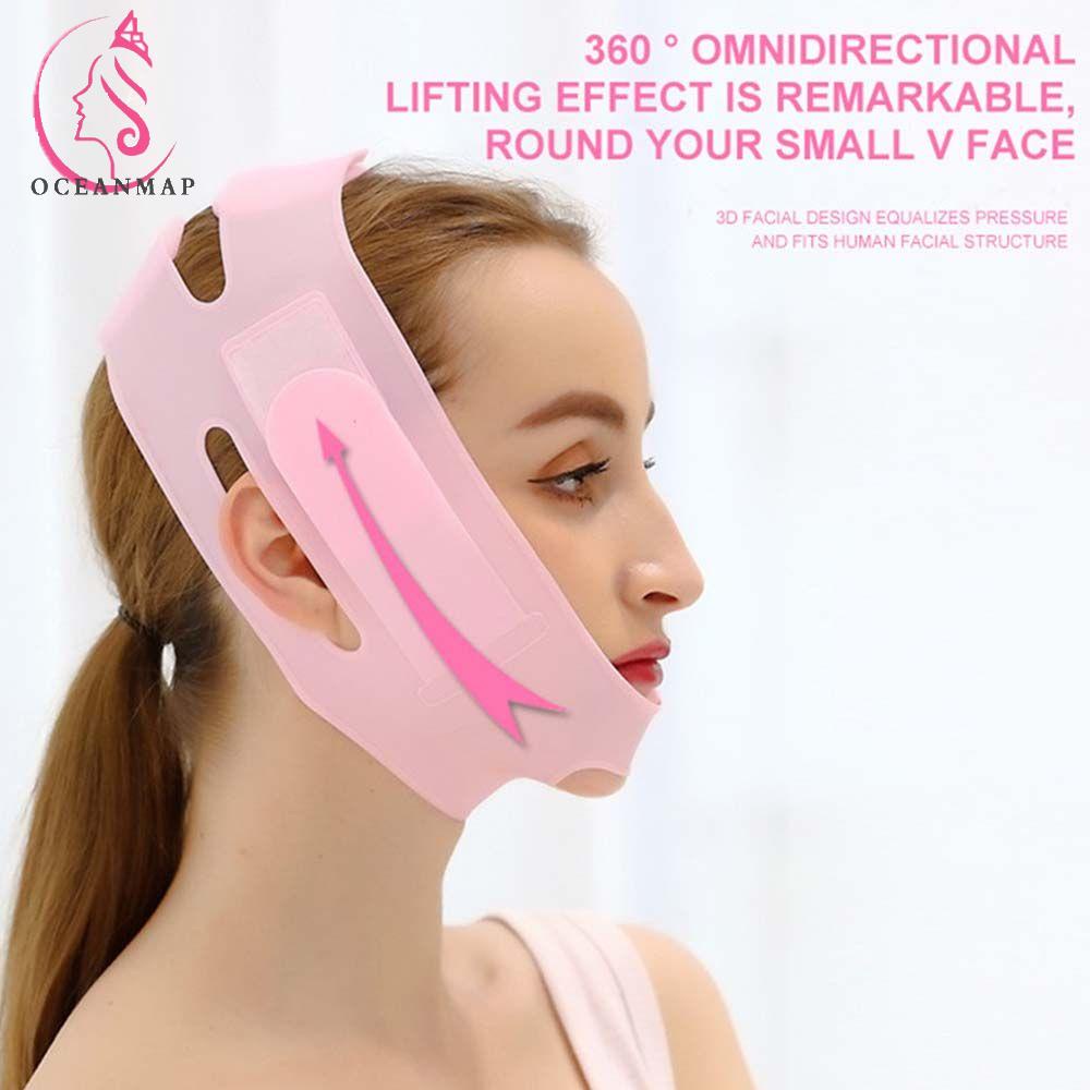OCEANMAP Băng Quấn Nâng Cơ Mặt Tạo Cằm Chữ V Thoáng Khí
