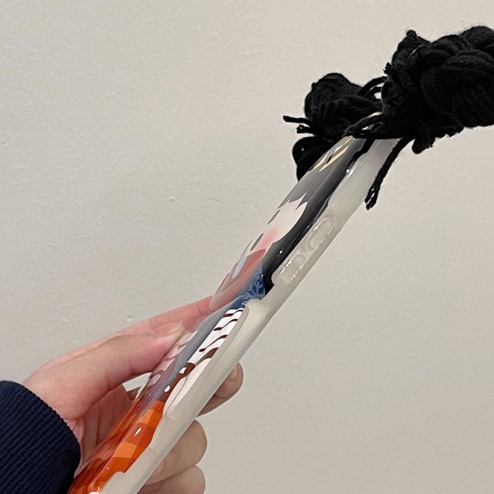 Ốp Điện Thoại TPU Dẻo Họa Tiết Cô Gái Đuôi Ngựa Độc Đáo Chống Sốc Cho iPhone 14 13 12 11 Pro Max XR XS Max