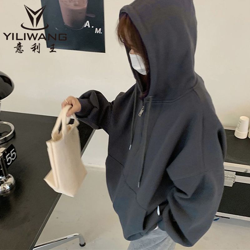 Áo Khoác Thể Thao Có Khóa Kéo Thời Trang Dành Cho Nam Và Nữ