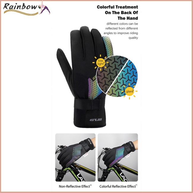 1 Đôi Găng Tay Nylon 2126 Giữ Ấm Chống Gió Chống Nước Chống Sốc Dùng Khi Lái Xe