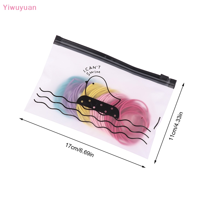 Túi 100 Dây Buộc Tóc Cao Su Co Giãn Dành Cho Nữ