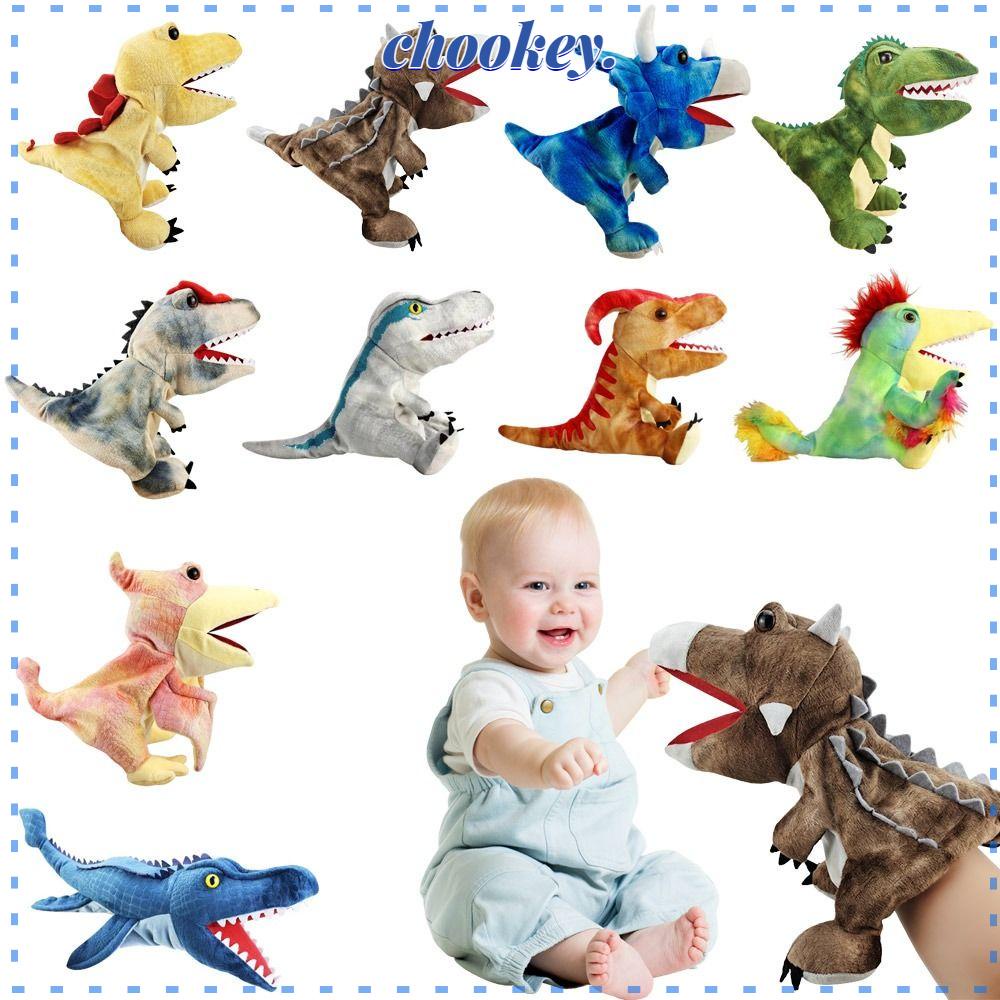 CHOOKEY Khủng Long Nhồi Bông Bằng PP Mềm Mại Kích Thước 25cm Trang Trí Nhà Cửa / Xe Hơi