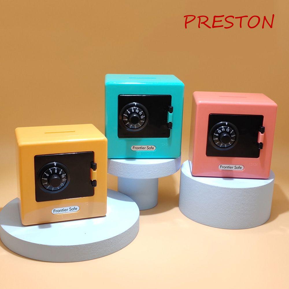 PRESTON Hộp Đựng Tiền Xu Mini Tự Động Phong Cách Retro