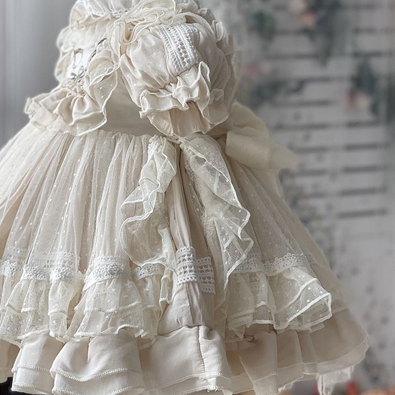 Đầm Công Chúa Lolita Cao Cấp Thời Trang Mùa Hè Hàng Mới Dành Cho Bé Gái FFBB