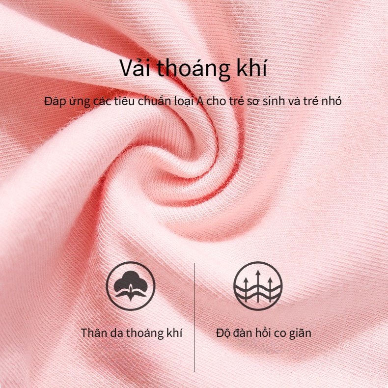 Quần Lót cotton Kẻ Sọc Thoáng Khí Không Kẹp Cho Bé Gái