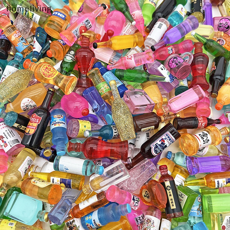 Set 10 Bình Hoa mini Trang Trí Nhà Búp Bê