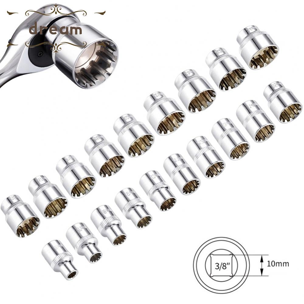 【DREAMLIFE】Socket Chrome Vanadium Steel Ratchet Socket Torx Bit Socket For Ratchet Wrench