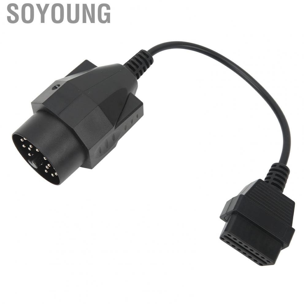Soyoung OBD II Adapter Cable 20 Pin to OBD2 Connector Round Diagnostic  Tool