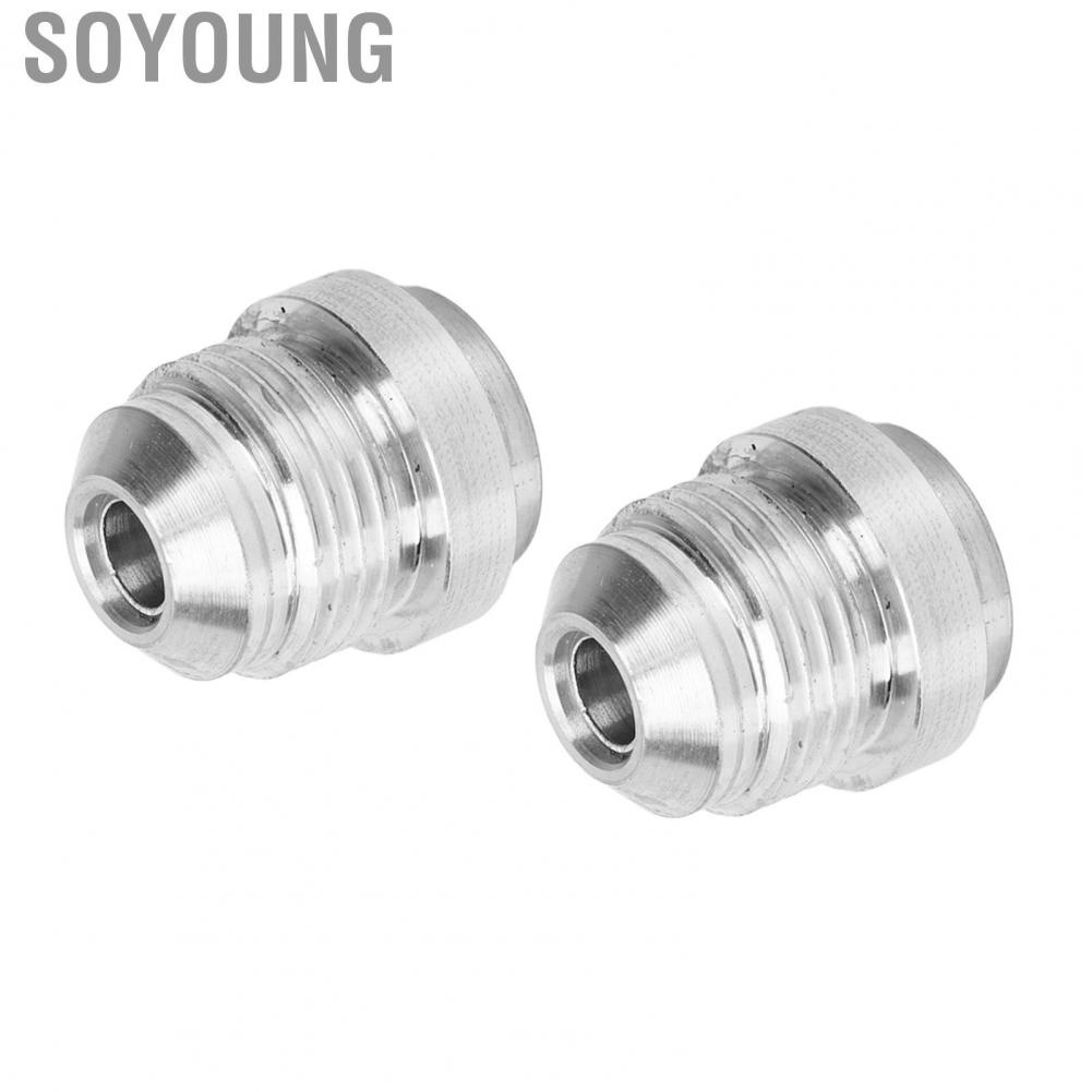 Soyoung AN8 Weld On Fitting High Strength 8AN Hose Adapter Leakage Proof Impact for Car
