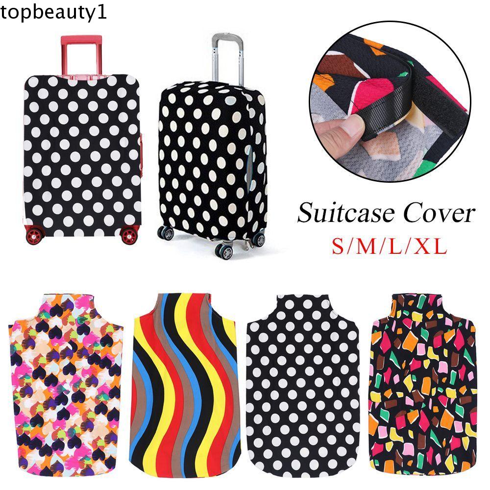 1 Vỏ Bọc Vali Du Lịch Bằng Vải Co Giãn Chống Trầy Xước