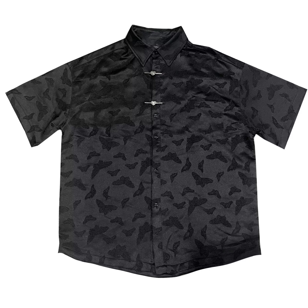 Áo Sơ Mi Tay Ngắn Phong Cách Trung Hoa Thời Trang Mùa Hè Mới Cho Nam