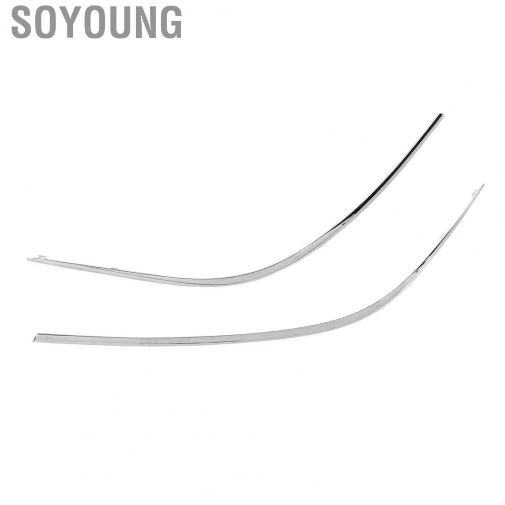 Soyoung 2218850121  Scratch Resistant Front Bumper Outer Molding Trim for S350 S400 S550