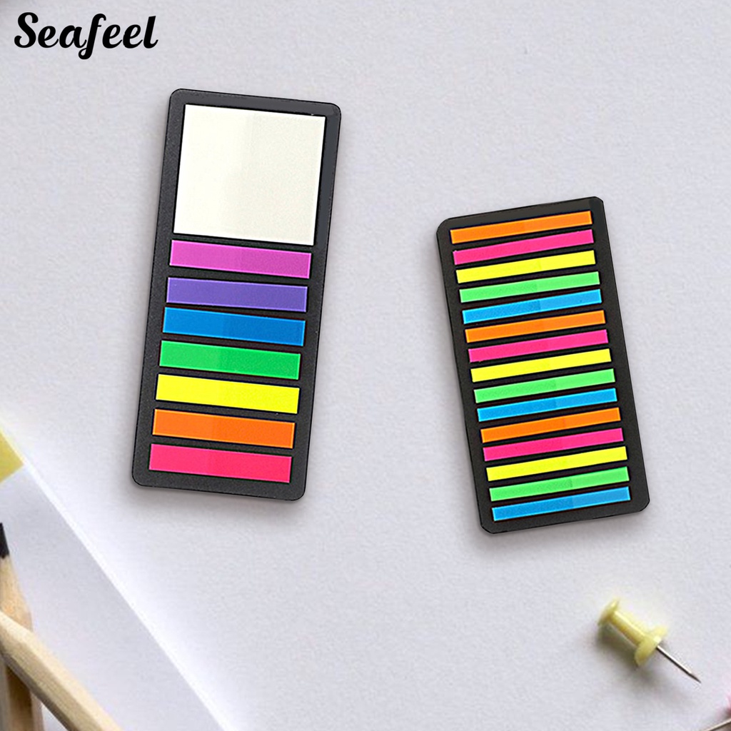 1 Bộ Nhãn Dán Tự Dính Bằng PVC Màu Huỳnh Quang Hình Mũi Tên Dùng Làm Quà Tặng Sinh