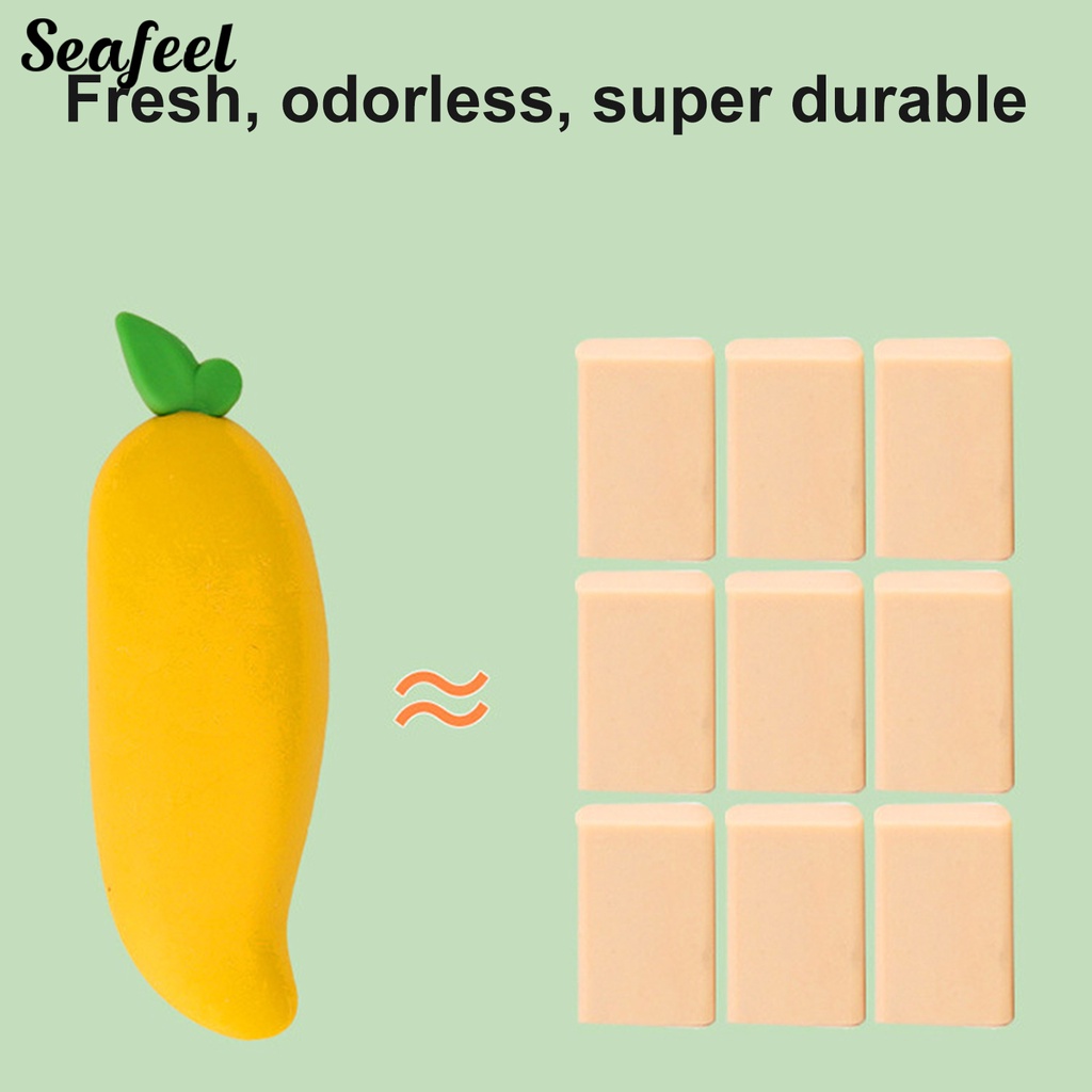 Set 2 Hộp Gôm Tẩy Hình Trái Cây Hoạt Hình Dễ Thương