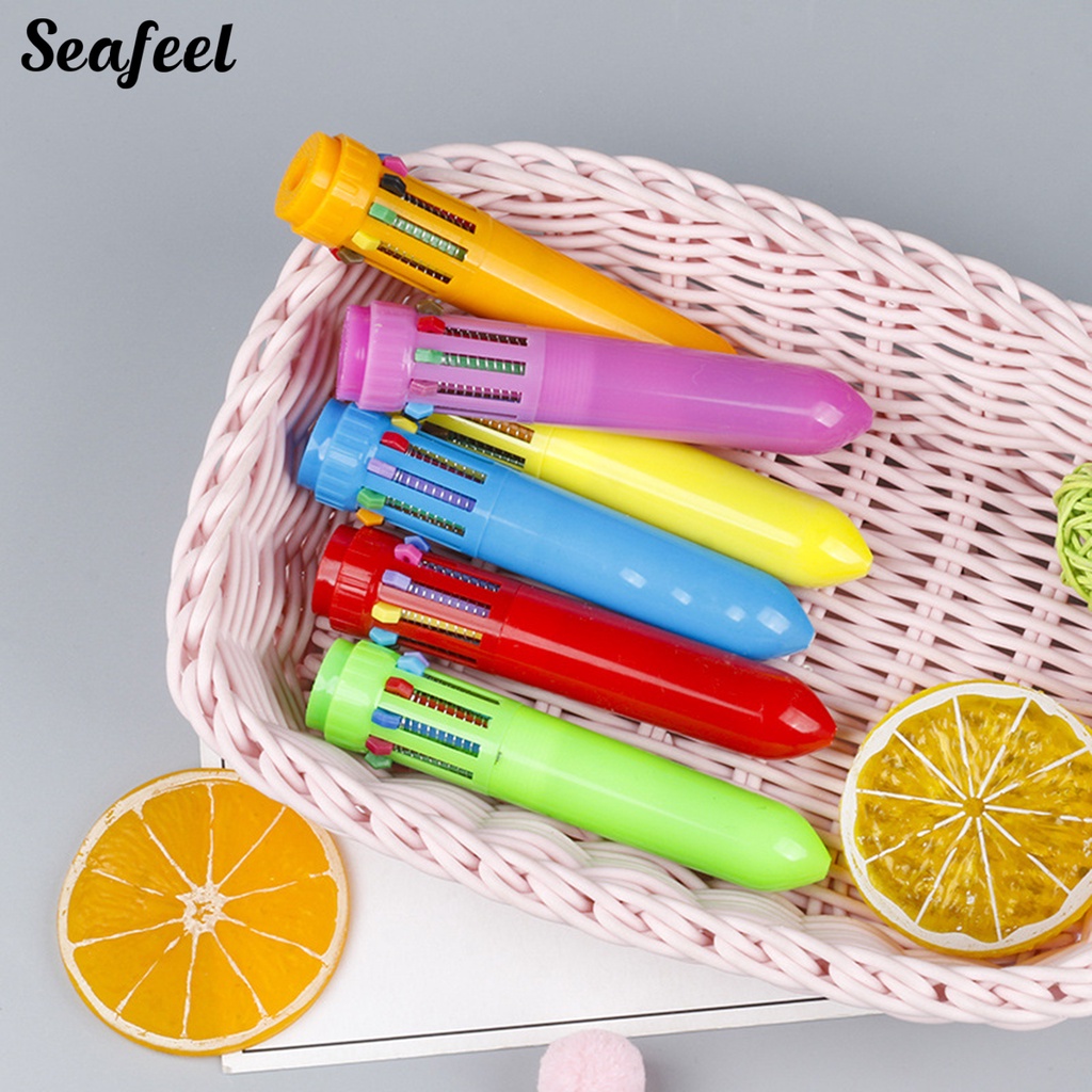 Set 2 Bút Bi Ngòi 0.5mm Dạng Nhấn Tiện Dụng Chất Lượng Cao