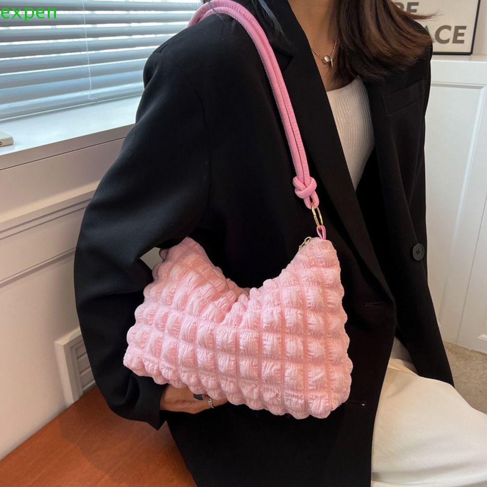 Túi Đeo Vai Đựng Điện Thoại Sức Chứa Lớn Họa Tiết Kẻ Sọc Cho Nữ