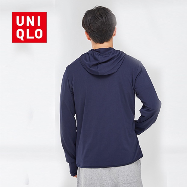 Áo Khoác Chống Nắng Uniqlo UPF50 + YKK Thoáng Khí Khô Nhanh Chống Mài Mòn Có Khóa Kéo Cho Nam