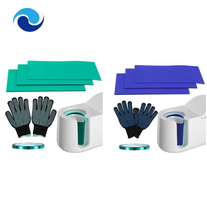 Bộ Phụ Kiện Quấn Cốc 3 Ngăn Bằng Silicone Dày Dặn Tiện Dụng