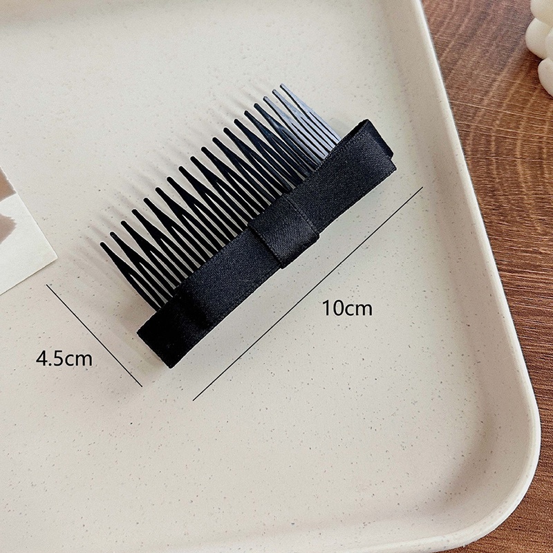 Lược Cài Tóc Đính Nơ Bên Hông Thiết Kế Đơn Giản Cho Nữ
