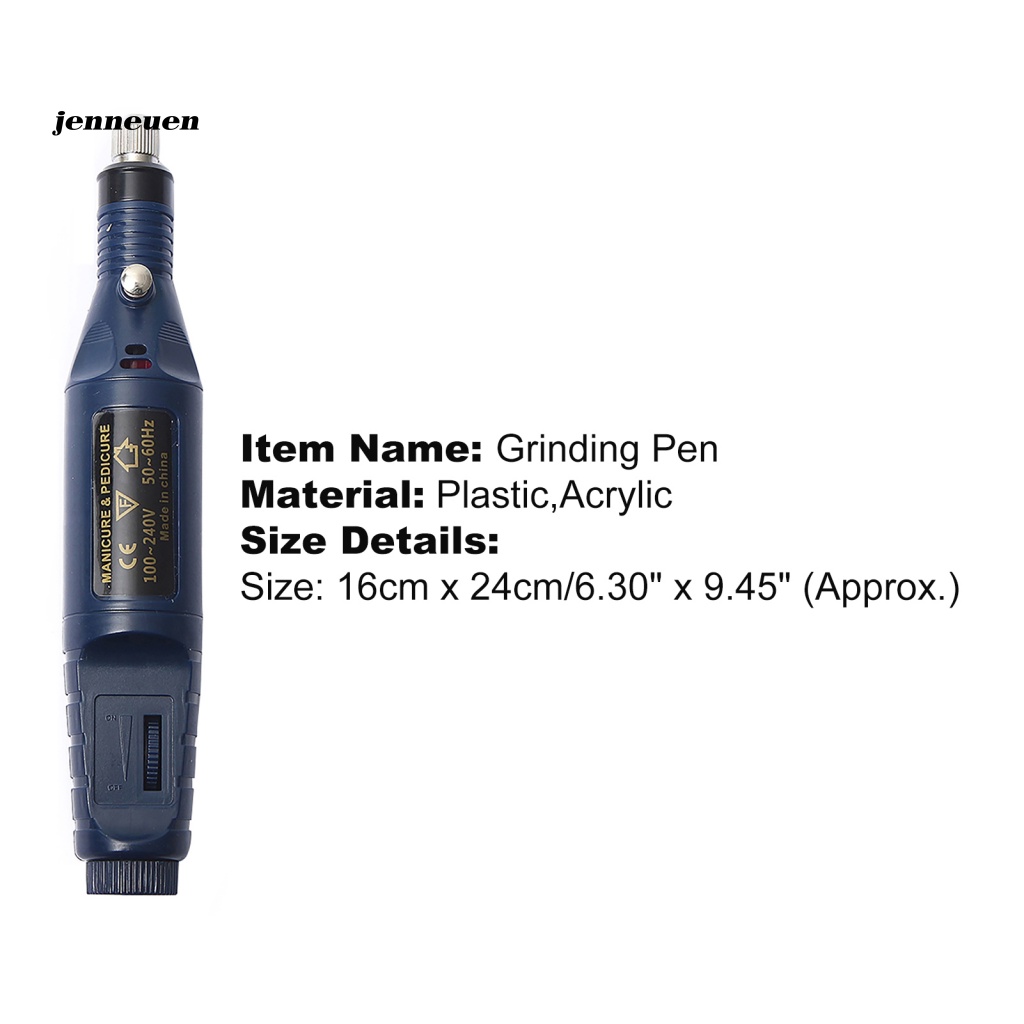 1 Bộ Dũa Móng Tay Chạy Điện Thoải Mái DIY