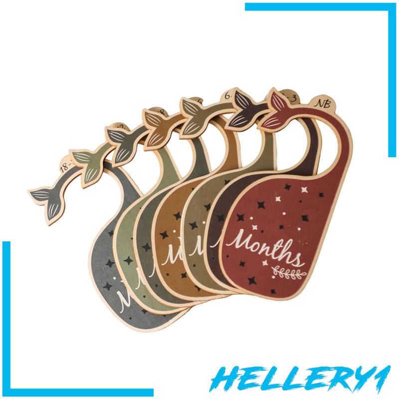 Set 7 Miếng Dán Dùng Để Chia Ngăn Tủ Quần Áo Em Bé Đa Năng Tiện Dụng