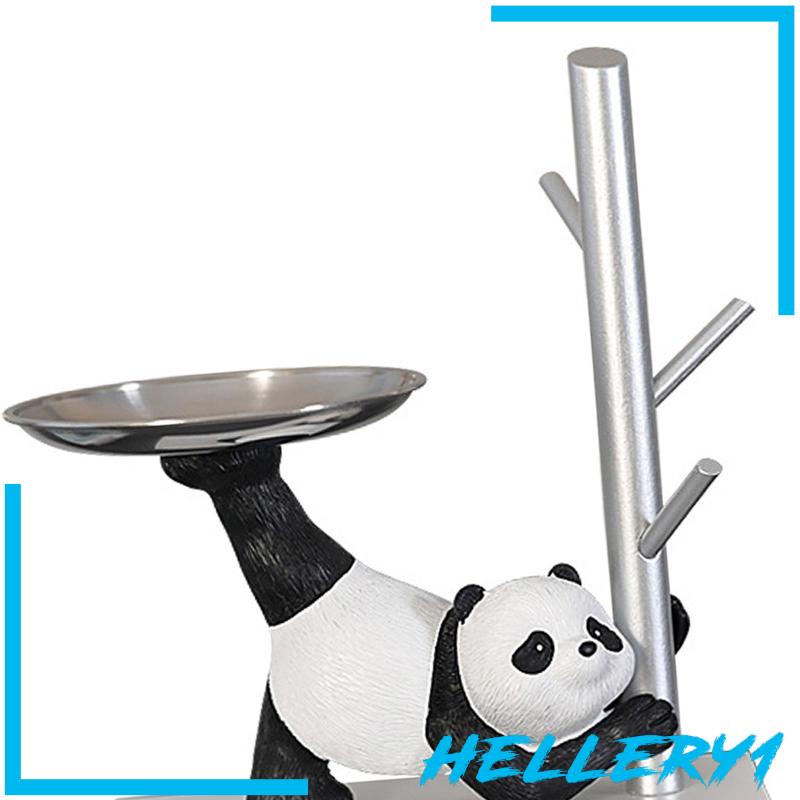 Phụ Kiện Trang Trí Hình Gấu Trúc Bằng Resin Dễ Thương Bắt Mắt