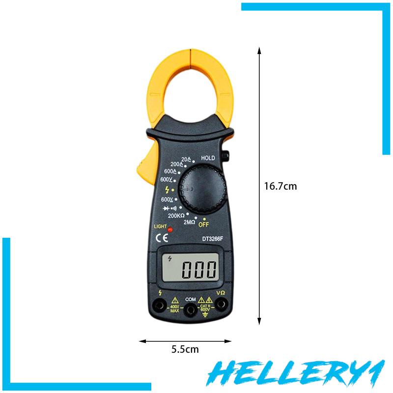 Đồng Hồ Kẹp Vạn Năng Kỹ Thuật Số 2A / 20A / 600A Chuyên Dụng Chất Lượng Cao