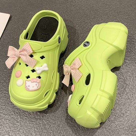 Dép crocs bánh mì ICCLEK 32zDDX072621 thoải mái cho nữ