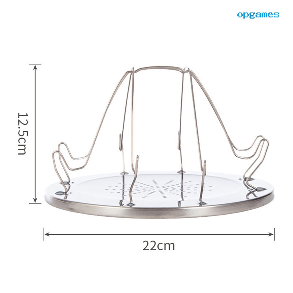 Khay Nướng Bánh Mì Bằng Thép Không Gỉ Di Động Dễ Lắp Đặt Cho Cắm Trại