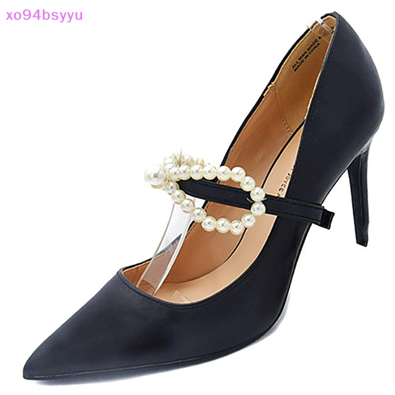 1 Cặp Dây Buộc Giày Cao Gót Co Giãn Chống Trượt Chống Rơi xo94bsyyu