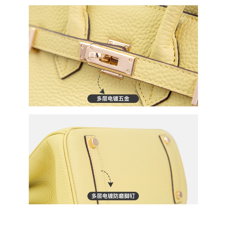 Túi Đeo Chéo Mini Bằng Da Bò Thật Phong Cách Mới 2023 Cho Nữ