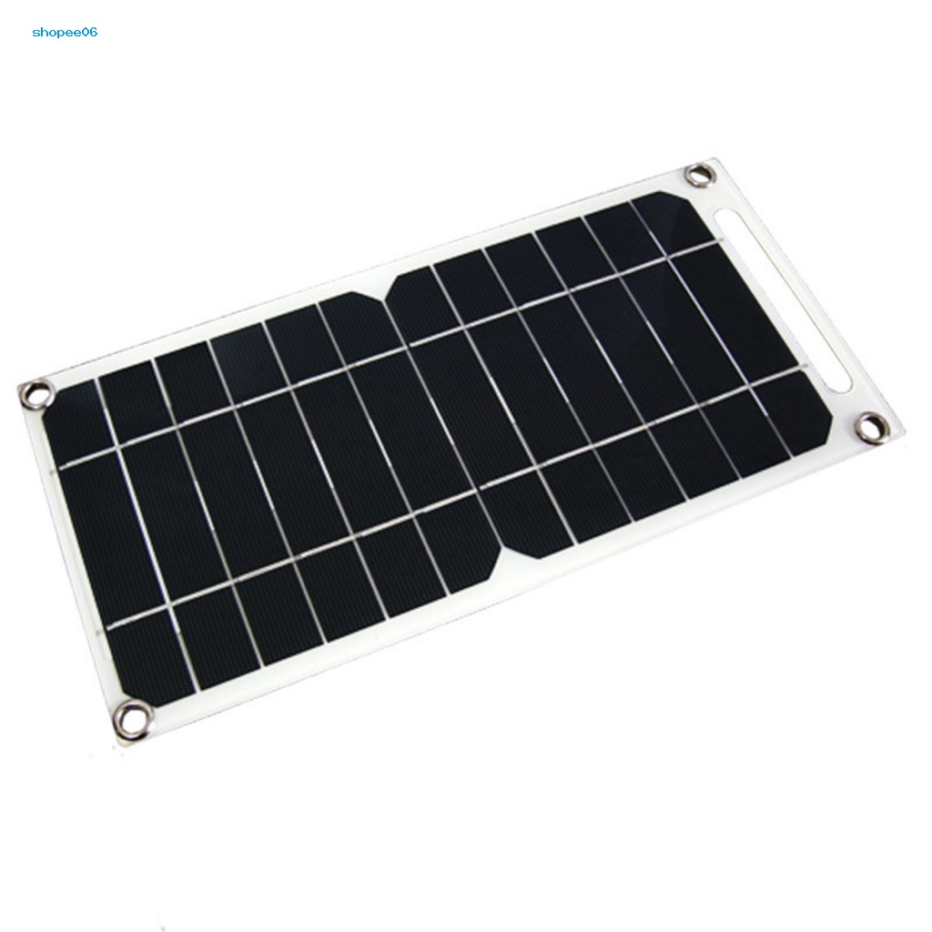Tấm Pin Năng Lượng Mặt Trời PEMG Chống Thấm Nước Kèm Sạc USB 5V Hiệu Monocrystalline Chất Lượng Cao
