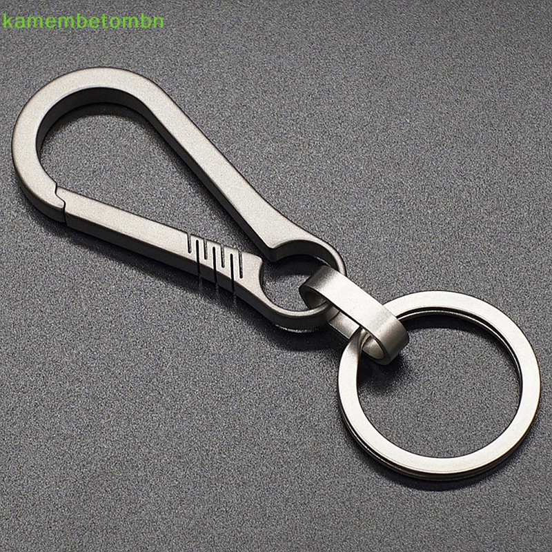 Kamembbn Móc Chìa Khóa Bằng Hợp Kim Titan Dùng Ngoài Trời vn