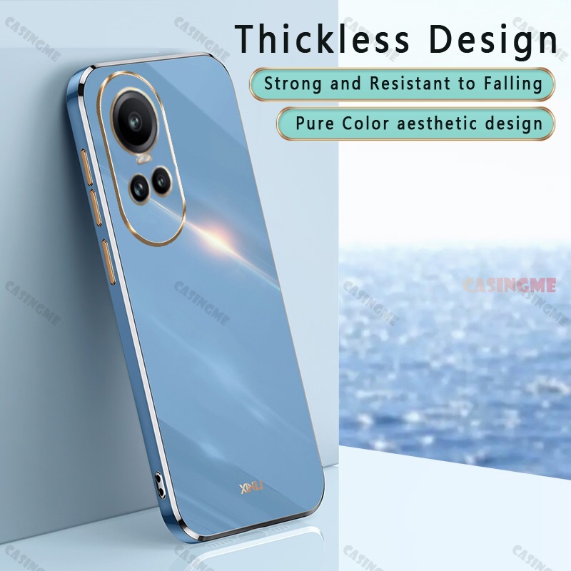 Ốp Điện Thoại Silicon Mềm Chống Sốc Cho Oppo Reno 10 5G 10Pro 2023 Reno 10 Reno10 Pro Reno10Pro 10Pro + + Plus 5G