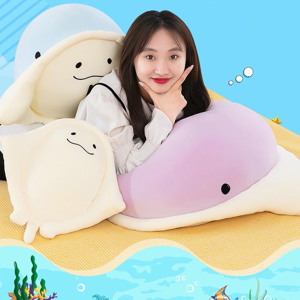 Cá Nhồi Bông Mềm Mại Dễ Thương, Gấu bông Cá Đuối zô tri siu cute kích thước 40/50cm