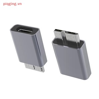 Piqging Đầu Chuyển Đổi Từ Cổng type c Sang usb 3.0 micro b