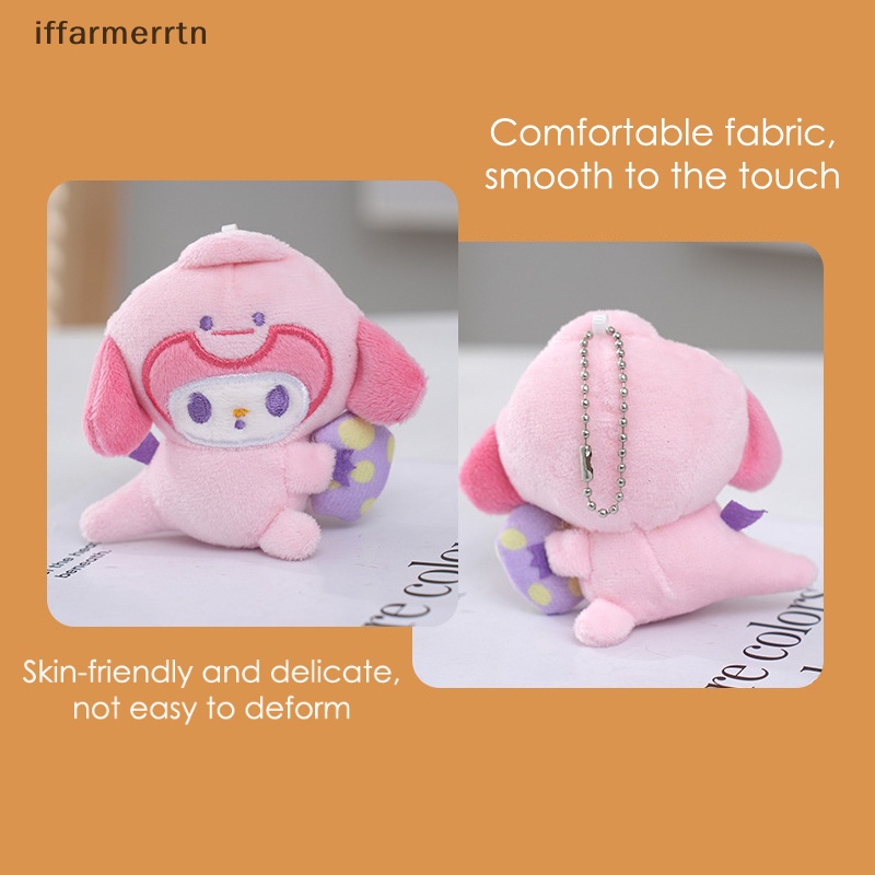 SANRIO Đồ chơi nhồi bông Hình Khủng Long Kuromi Cinnamoroll My Melody Dễ Thương