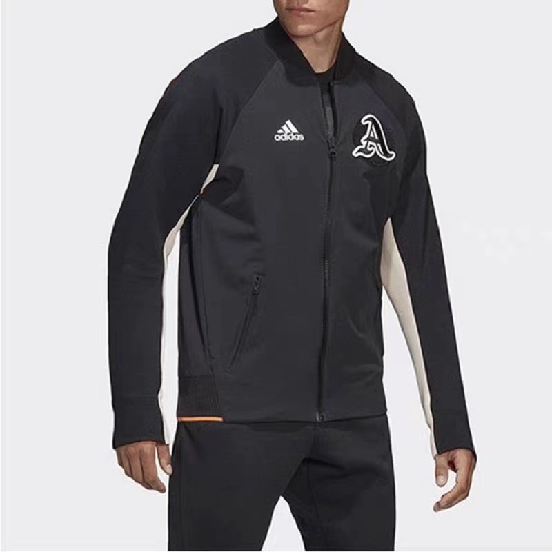 Áo Khoác Bóng Chày Thể Thao Dáng Rộng Thêu Logo Adidas Thời Trang Cho Nam Và Nữ